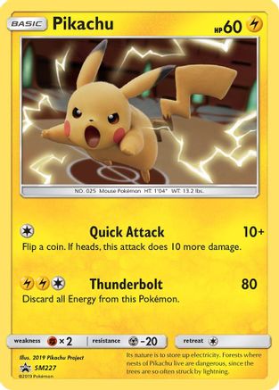 Pikachu - SM227 (SM227) [SM Promos] Holofoil