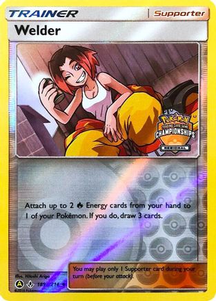 Welder - 189a/214 (Regional Championships) (189a) [League & Championship Cards] Reverse Holofoil