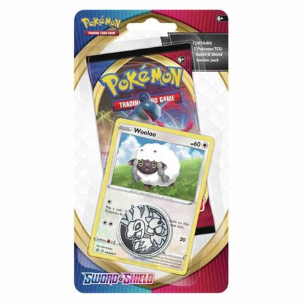 Pokemon Sword & Shield Single Blister Pack [Wooloo]