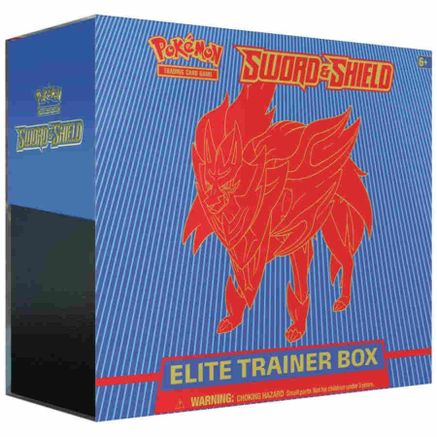 Pokemon Sword & Shield Elite Trainer Box [Zamazenta]