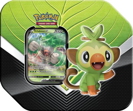 Pokemon Galar Partners Tin [Rillaboom V]