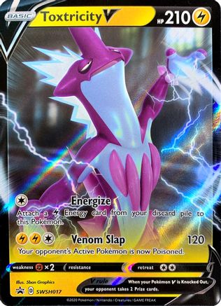 Toxtricity V - SWSH017 (SWSH017) [SWSH: Sword & Shield Promo Cards] Holofoil