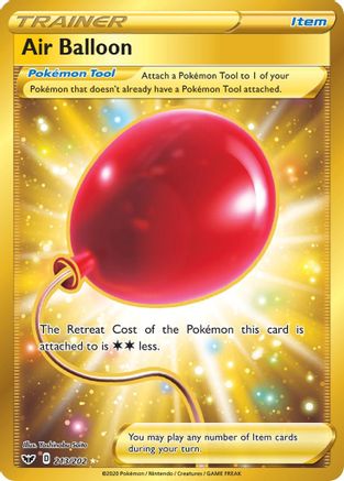 Air Balloon (Secret) (213) [SWSH01: Sword & Shield Base Set] Holofoil