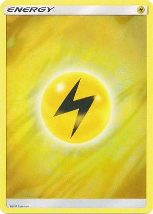 Lightning Energy (2017 Unnumbered) (Wave Foil) () [Deck Exclusives] Reverse Holofoil