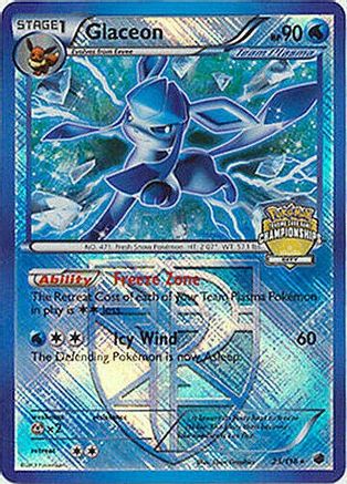 Glaceon - 23/116 (City Championships) (23) [League & Championship Cards] Reverse Holofoil