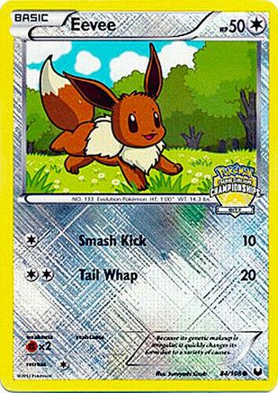 Eevee - 84/108 (City Championships) (84) [League & Championship Cards] Reverse Holofoil