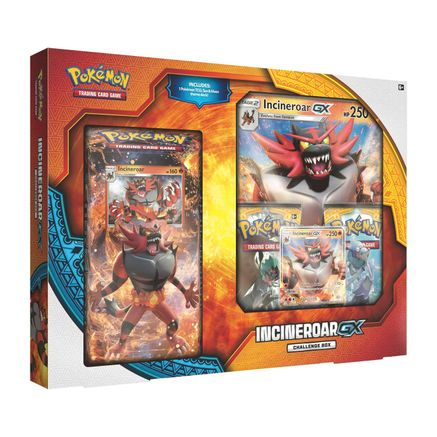 Pokemon Incineroar GX Challenge Box