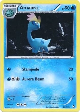 Amaura - 25/111 (Cosmos Holo) (25) [Miscellaneous Cards & Products] Holofoil