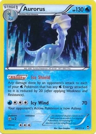 Aurorus - 26/111 (Cosmos Holo) (26) [Miscellaneous Cards & Products] Holofoil