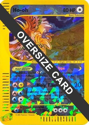 Ho-oh - 11/12 (Box Topper) (11) [Jumbo Cards] Reverse Holofoil