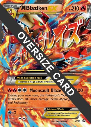 M Blaziken EX - XY86 (XY86) [Jumbo Cards] Holofoil
