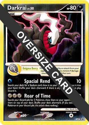 Darkrai - DP24 (DP Black Star Promos) (DP24) [Jumbo Cards] Holofoil