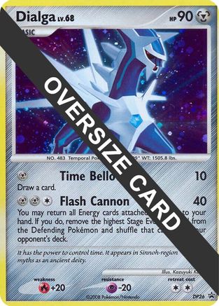 Dialga - DP26 (DP Black Star Promo) (DP26) [Jumbo Cards] Holofoil