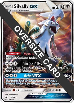 Silvally GX - 90/111 (90) [Jumbo Cards] Holofoil