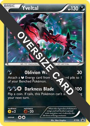 Yveltal - XY06 (XY06) [Jumbo Cards] Holofoil