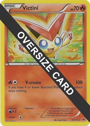 Victini - 15/101 (15) [Jumbo Cards] Holofoil