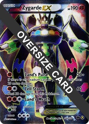Zygarde EX - 54/124 (54) [Jumbo Cards] Holofoil