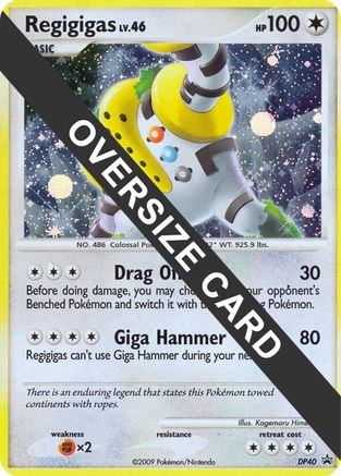 Regigigas - DP40 (DP40) [Jumbo Cards] Holofoil