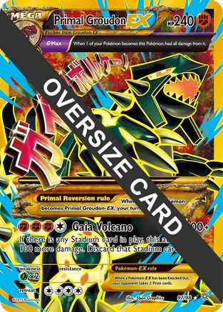 Primal Groudon EX - 97/98 (97) [Jumbo Cards] Holofoil