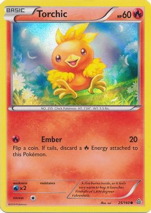 Torchic - 25/160 (Sheen Holo) (25) [Miscellaneous Cards & Products] Holofoil