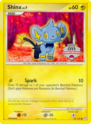 Shinx - 98/130 (City Championships) (98) [Nintendo Promos]