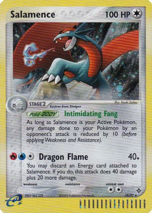 Salamence - 19/97 (e-League) (19) [Nintendo Promos] Holofoil