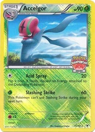 Accelgor - 12/101 (Championship Series) (12) [League & Championship Cards] Reverse Holofoil