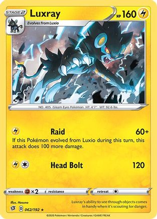 Luxray - 62/192 (62) [Deck Exclusives]