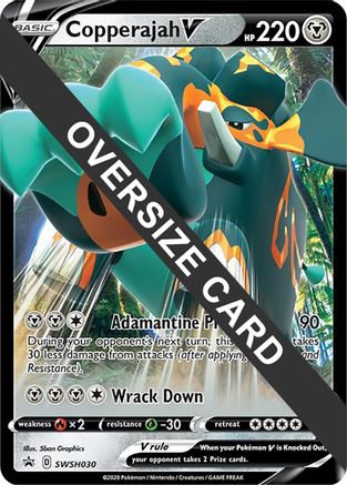 Copperajah V - SWSH030 (SWSH030) [Jumbo Cards] Holofoil