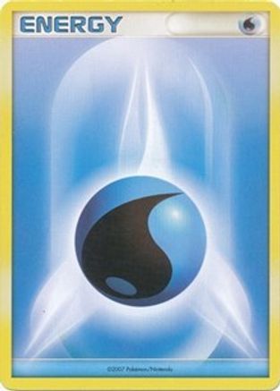 Water Energy (2007 Unnumbered D/P Style Non-Holo) () [League & Championship Cards]