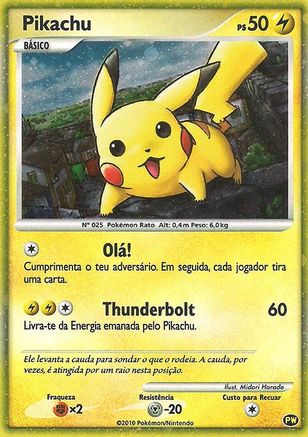 Pikachu (Portuguese) (PW) [Pikachu World Collection Promos] Holofoil