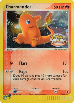 Charmander - 98/97 (City Championships) (98) [League & Championship Cards] Holofoil