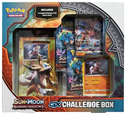 Pokemon Lycanroc GX Challenge Box
