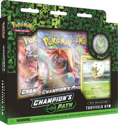 Pokemon Champion's Path Pin Collection [Turffield Gym]