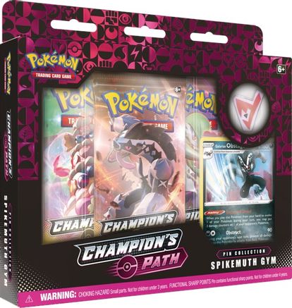 Pokemon Champion's Path Pin Collection [Spikemuth Gym]