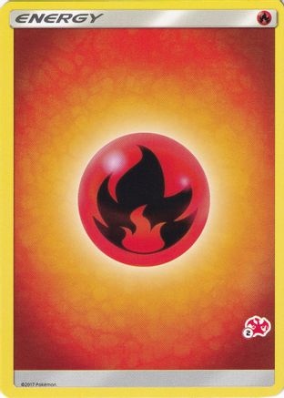 Fire Energy (#2 Charizard Stamped) () [Battle Academy]