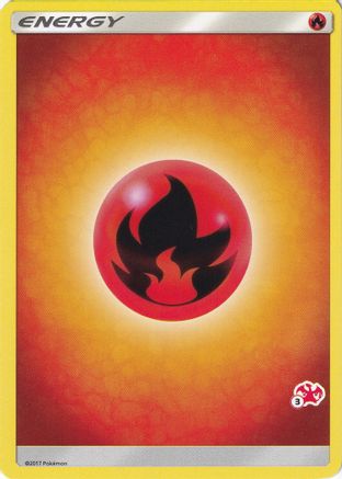Fire Energy (#3 Charizard Stamped) () [Battle Academy]