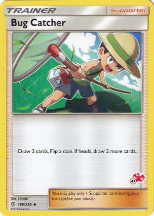 Bug Catcher - 189/236 (#47 Charizard Stamped) (189) [Battle Academy]