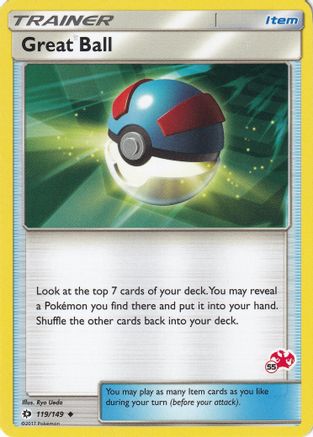 Great Ball - 119/149 (#55 Charizard Stamped) (119) [Battle Academy]