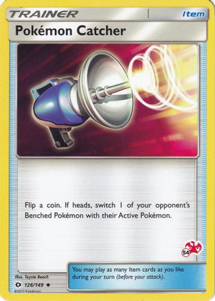 Pokemon Catcher - 126/149 (#54 Charizard Stamped) (126) [Battle Academy]