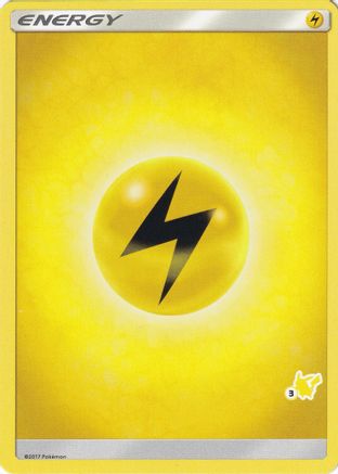 Lightning Energy (#3 Pikachu Stamped) () [Battle Academy]
