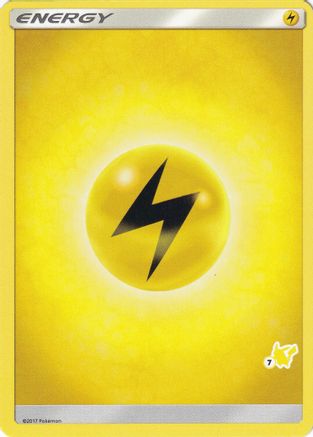 Lightning Energy (#7 Pikachu Stamped) () [Battle Academy]