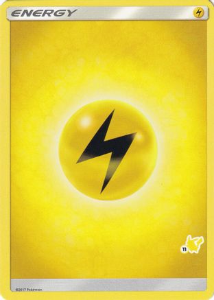 Lightning Energy (#11 Pikachu Stamped) () [Battle Academy]