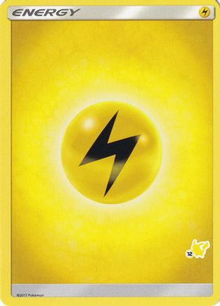 Lightning Energy (#12 Pikachu Stamped) () [Battle Academy]