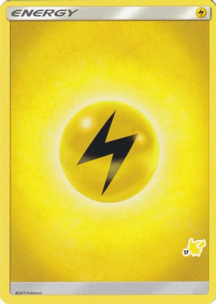 Lightning Energy (#17 Pikachu Stamped) () [Battle Academy]