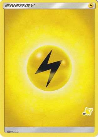Lightning Energy (#39 Pikachu Stamped) () [Battle Academy]