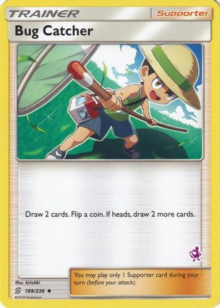 Bug Catcher - 189/236 (Mewtwo Stamped) (189) [Battle Academy]