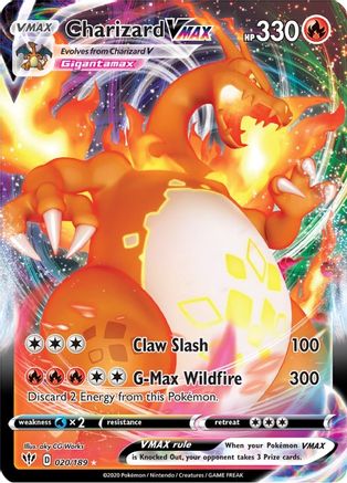 Charizard VMAX (20) [SWSH03: Darkness Ablaze] Holofoil