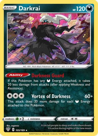 Darkrai - 105/189 (105) [Deck Exclusives]