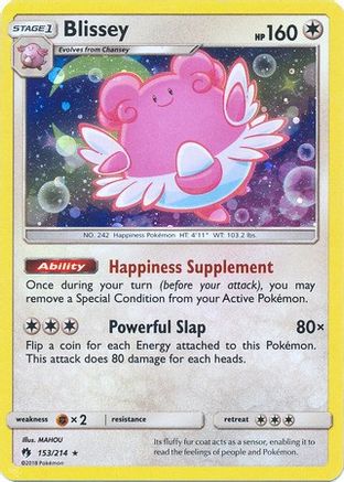 Blissey - 153/214 (Cosmos Holo) (153) [Miscellaneous Cards & Products] Holofoil